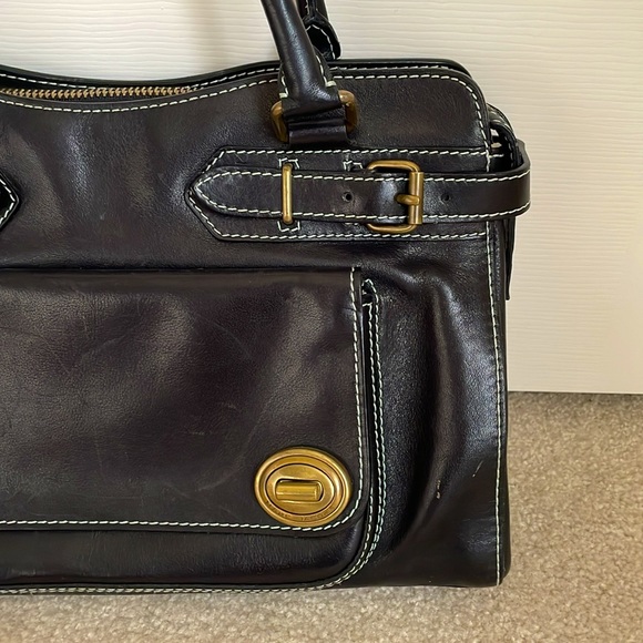 Vintage Marc Jacobs Black Leather Handbag -Great condition - Picture 3 of 12